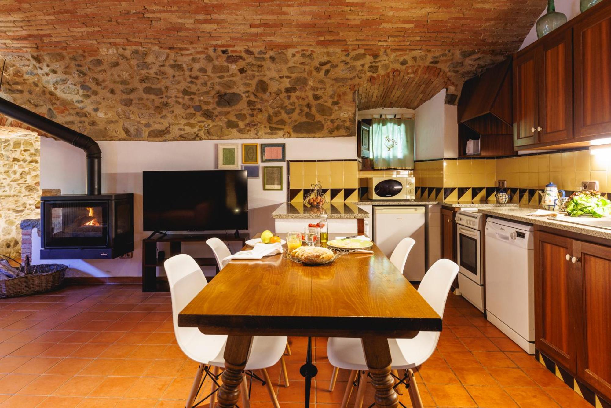 Turisme Rural - Mas Vila - Monells La Bisbal d'Emporda Экстерьер фото
