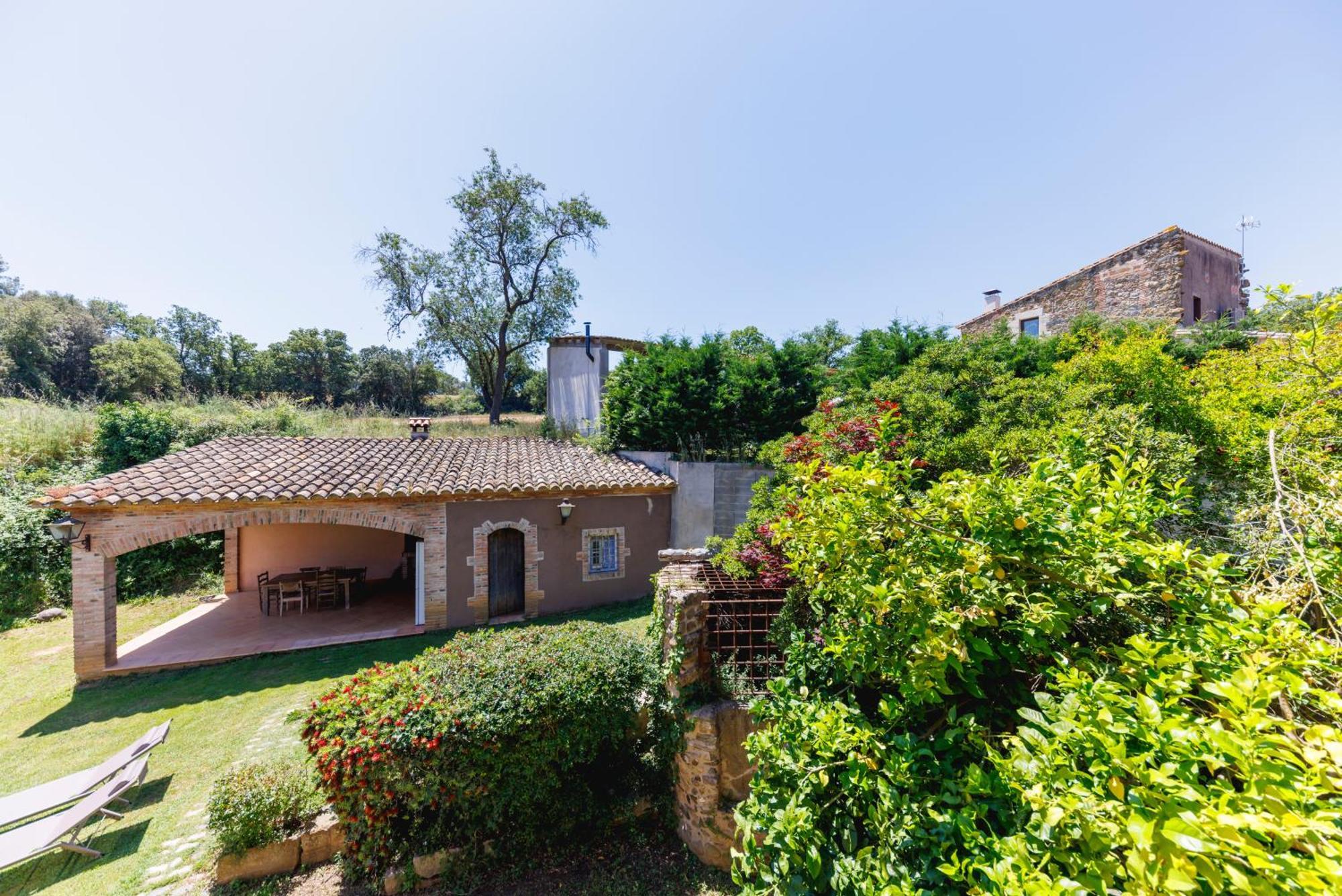Turisme Rural - Mas Vila - Monells La Bisbal d'Emporda Экстерьер фото